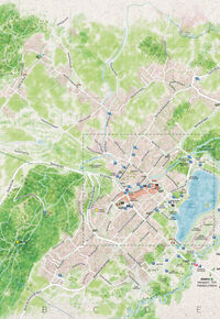 Stadsplattegrond Divonne-les-Bains